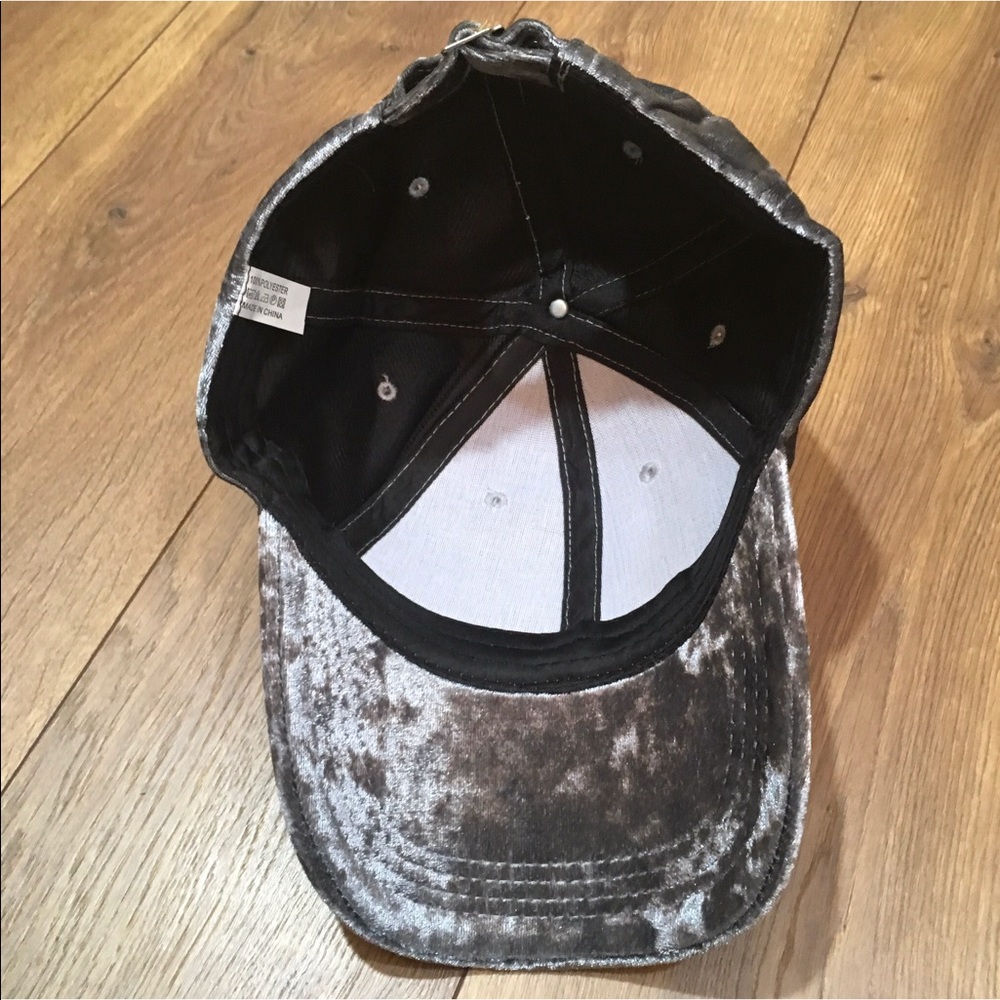 VELVET ADJUSTABLE BALL CAP - Picture 6 of 7